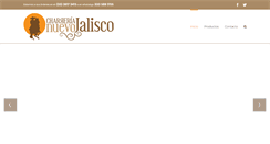 Desktop Screenshot of charrerianuevojalisco.com